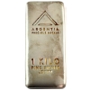Image 1 : 1 Kilo Argentia Precious Metals .9999 Fine Silver Bar (Tax Exempt)