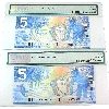Image 2 : RADAR BC-62b 2004 $5 PMG GEM UNC66 EPQ 2 Digit RADAR Jenkins-Dodge. 2pcs.
