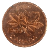 Image 3 : ERROR 1-cent 1969 Flip-Over D/S In Collar PCGS MS63 Red