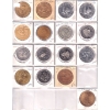 Image 1 :  Vintage Lot of 16x 1962-1980 Trade Dollar/Medals/Tokens in 20-Pocket Sheet