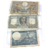 Image 2 : France 1918, 1938 & 1948 10-1000 Francs F to VF (Damaged). 3pcs. 