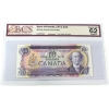 Image 1 : BC-49a 1971 $10 BCS CUNC62 Original Beattie-Rasminsky Low Serial Number SN:DA0000954