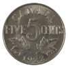 Image 1 : 5-cent 1922 Near Rim BU