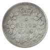Image 2 : 5-cent 1884 Near 4 ICCS VF20. Almost full white key date coin!