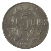 Image 2 : 5-cent 1922 Far Rim Prestige Certified MS63