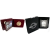 Image 1 : Highland Mint Dan Marino Bronze Medal & Ltd. Ed. 1996 Dan Marino 4.25oz .999 Fine Silver Mint-Card