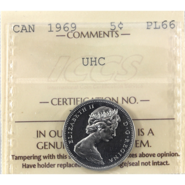 5-cent 1969 ICCS PL66 UHC