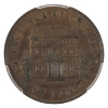 Image 3 : Breton 527, CH-PC-1B3 1844 Bank of Montreal Half Penny Token PCGS MS62 Brown