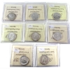 Image 2 : 25-cent 1960-1967 ICCS SP65 to PL66. 8pcs.
