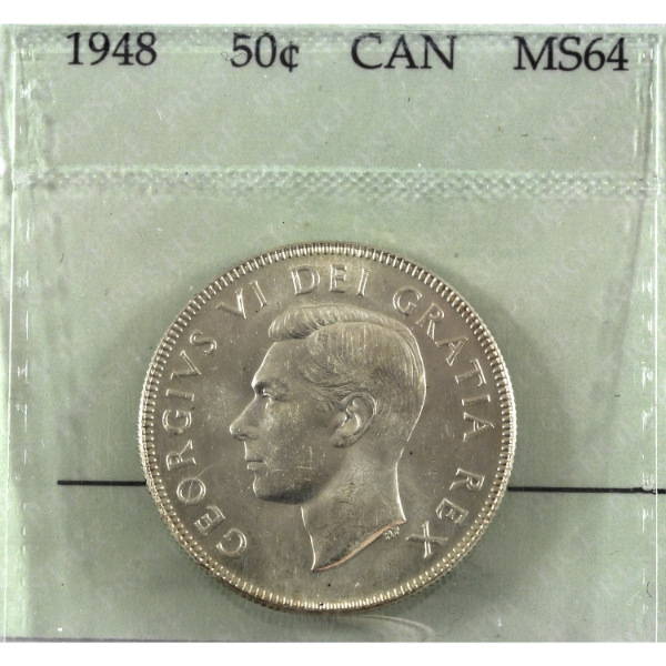 50-cent 1948 Prestige Certified MS64