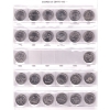 Image 4 : 25-cent 1912-2007 Bulk Collection in 6x 30 Pocket Sheets in GardMaster Binder. 102pcs. 