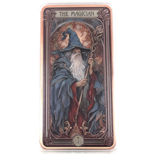 10oz Tarot Card Series -The Magician .999 Fine Copper Bar