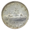 Image 2 : Silver $1 1945 Dbl HP ICCS EF40