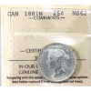 Image 1 : 25-cent 1881H ICCS MS62