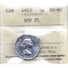 5-cent 1953 NSF FL ICCS MS65