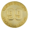 Image 1 : 1979-1999 Wayne Gretzky 99 Retirement Medal 3 Inch Diameter