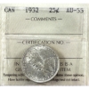 Image 1 : 25-cent 1932 ICCS AU55