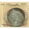 Image 1 : Silver $1 1952 WL ICCS MS65