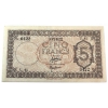 Image 3 : French Somaliland ND (1945) Pick#14 Banknote Banque de I'Indochine 5 Francs Legacy EF40 PPQ 