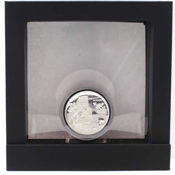 2oz Darwin & Monkey Satire 1909 Restrike .9999 Fine Silver Medal (Tax Exempt)