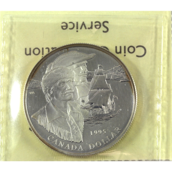 1995 $1 HBC 325th Anniversary Proof Sterling Silver Dollar ICCS PF64 UHC