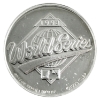 Image 2 : 1oz EnviroMint Toronto Blue Jays 1993 World Series Champions .999 Fine Silver Medal (Tax Exempt)