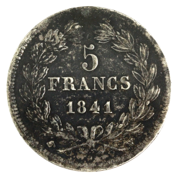 France 1841W 5 Francs EF