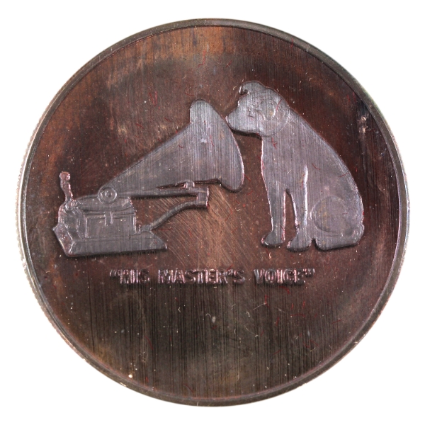 Sherritt Mint/RCA 1977 25 Years of Canadian TV Broadcasting 1oz .999 Silver, 38mm (Tax Exempt)