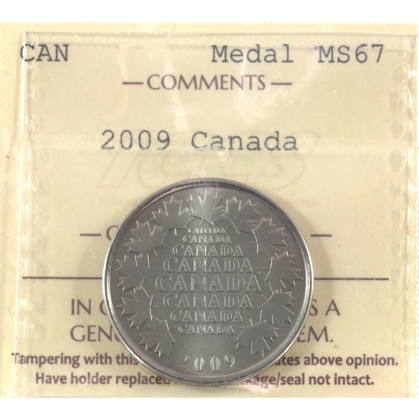 RCM 2009 Salesman Sample ICCS MS67