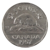 Image 2 : 5-cent 1957 ICCS MS66