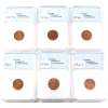 Image 2 : 1-cent 1953-1964 NNC MS66 Red. 6pcs.