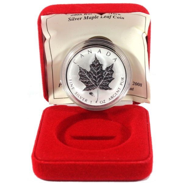 1oz 2008 $5 SML .9999 Fine Silver Coin w/ Year of the Rat Privy (Tax Exempt)