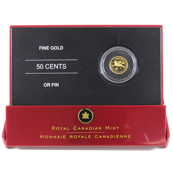 2006 50-cent 1/25oz Fine Gold Cowboy (Tax Exempt)