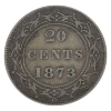 Image 2 : Newfoundland 20-cent 1873 ICCS F15