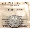 Image 1 : 25-cent 1906 Large Crown ICCS MS63