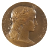 Image 1 : France N.D. Third Republic, Military Preparation 65.43g-Bronze, 50mm
