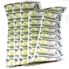 Image 1 : 5x Strips of 1973 $1 Uncut Sheets of 8 Notes. 5 sets.
