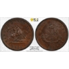 Image 2 : BR-719, CH-PC-6D 1857 One Penny Bank of Upper Canada Token PCGS MS61 Brown