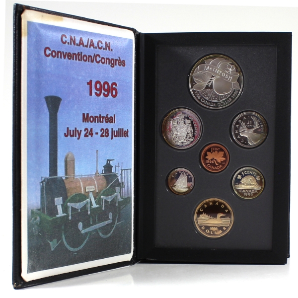 RCNA 1996 RCM Proof Set Montreal Convention Special Issue