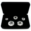 Image 1 : 2004 RCM Privy Mark Silver Maple Leaf Fractional Set (Tax Exempt)