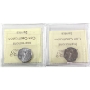 Image 2 : 5-cent 1944 & 1945 ICCS MS66. 2pcs.