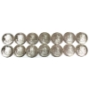 Image 2 : 14x 1/4oz Golden State Mint Walking Liberty .999 Fine Fractional Silver Rounds. 14pcs. (Tax Exempt)
