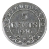 Image 2 : Newfoundland 5-cent 1946C ICCS VF30 *Scarce!*