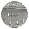 Image 4 : Silver $1 1947 Pointed 7, Dot ICCS MS60