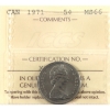 Image 1 : 5-cent 1971 ICCS MS66