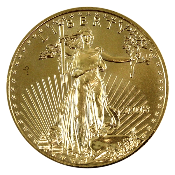 USA 2008 $25 Gold Eagle .917 Gold Coin