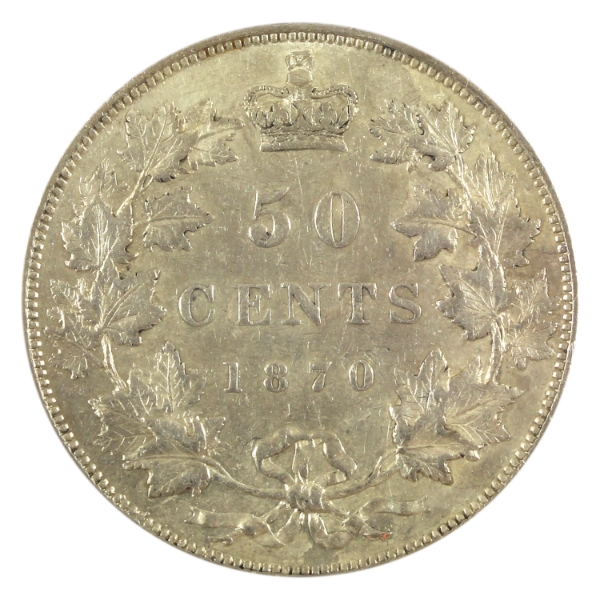 50-cent 1870 LCW EF