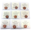 Image 2 : 1-cent 1970, 1972, 1973, 1974, 1975, 1976, 1977, 1978 & 1979 ICCS MS65 Red. 9pcs