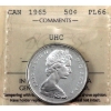Image 1 : 50-cent 1965 ICCS PL66 UHC