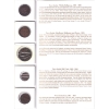 Image 2 : 1812-1871 Coins & Tokens of Pre-Confederation in 3 Ring Binder. 15pcs.